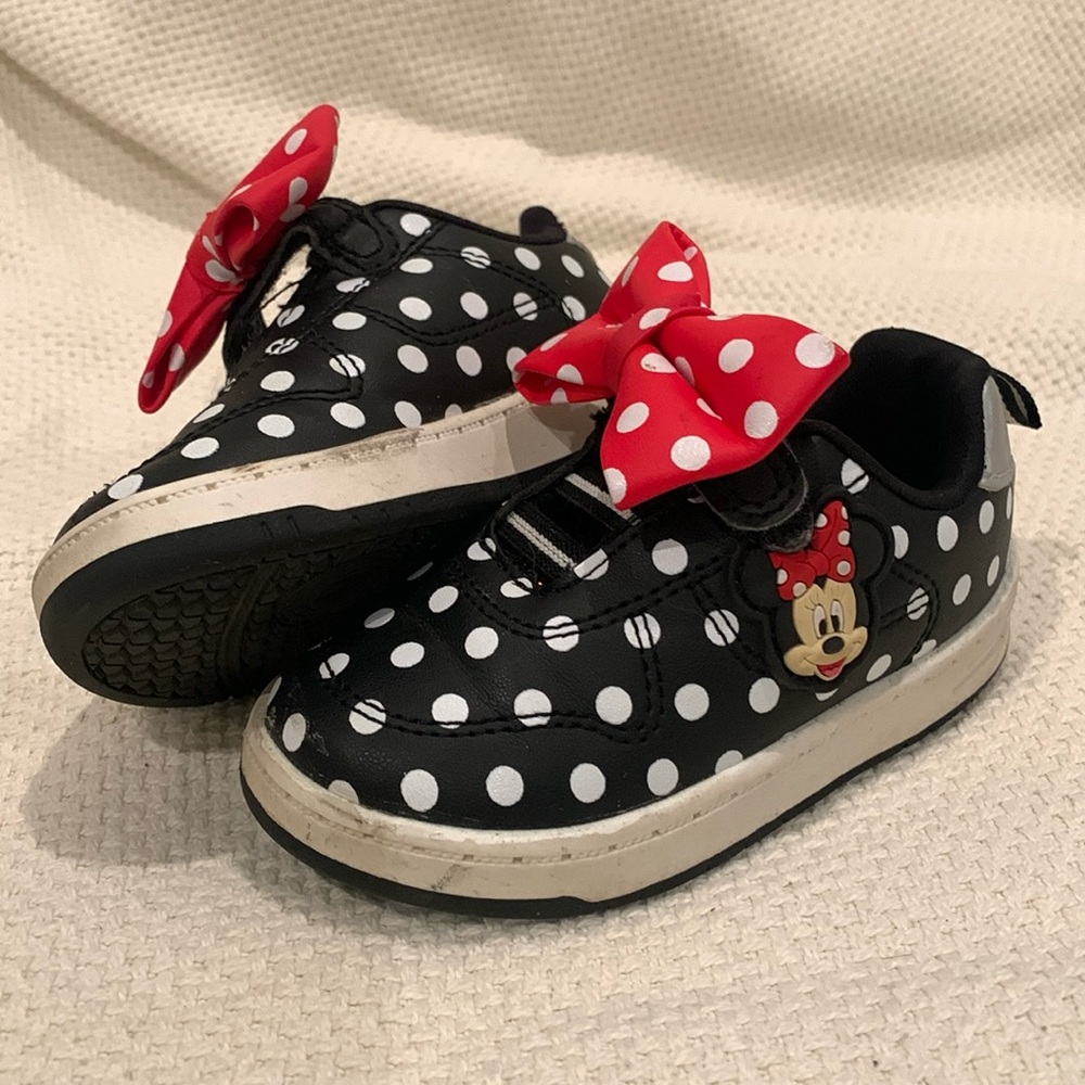 Disney Minnie Mouse Polka Dot Toddler Shoes